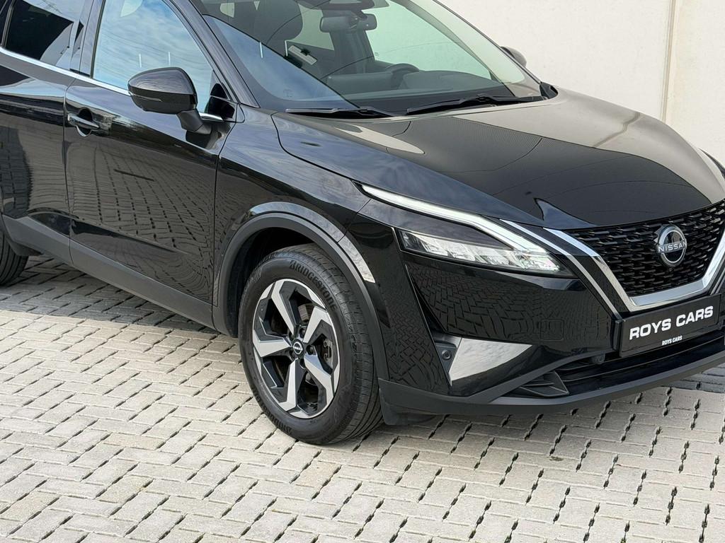 Nissan QASHQAI 360 CAMERA/PANORAMA/KEYLESS/ZETELVERWARMING/N, 4 cilinders, Zwart, Bedrijf, 5 zetels