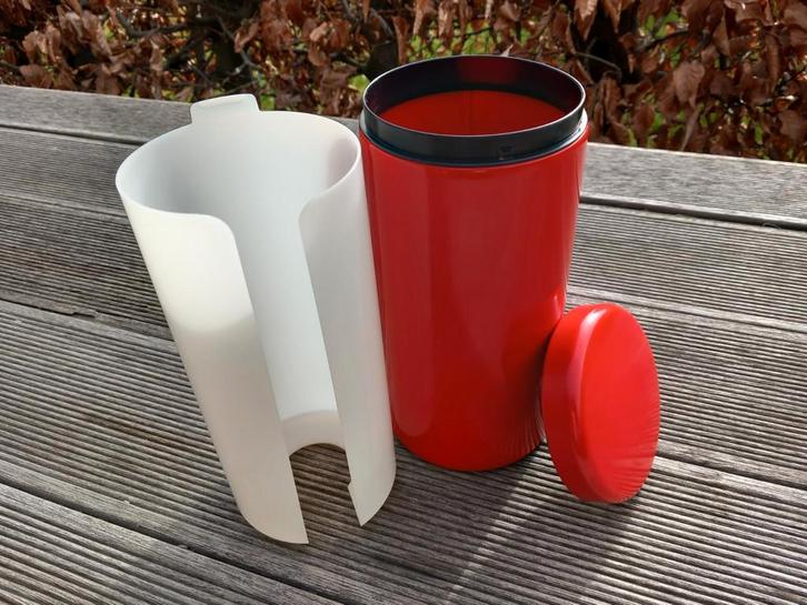 Voorraad Bus Metaal Brabantia Beschuit rood, Huis en Inrichting, Keuken | Keukenbenodigdheden, Zo goed als nieuw, Ophalen of Verzenden