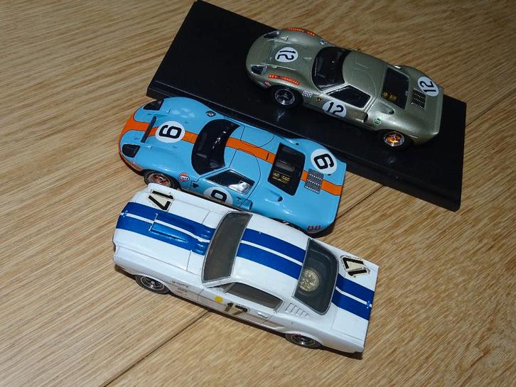 Lot de 3 Ford Le Mans 1/43 Mustang GT40, Hobby & Loisirs créatifs, Voitures miniatures | 1:43, Utilisé, Voiture, Autres marques