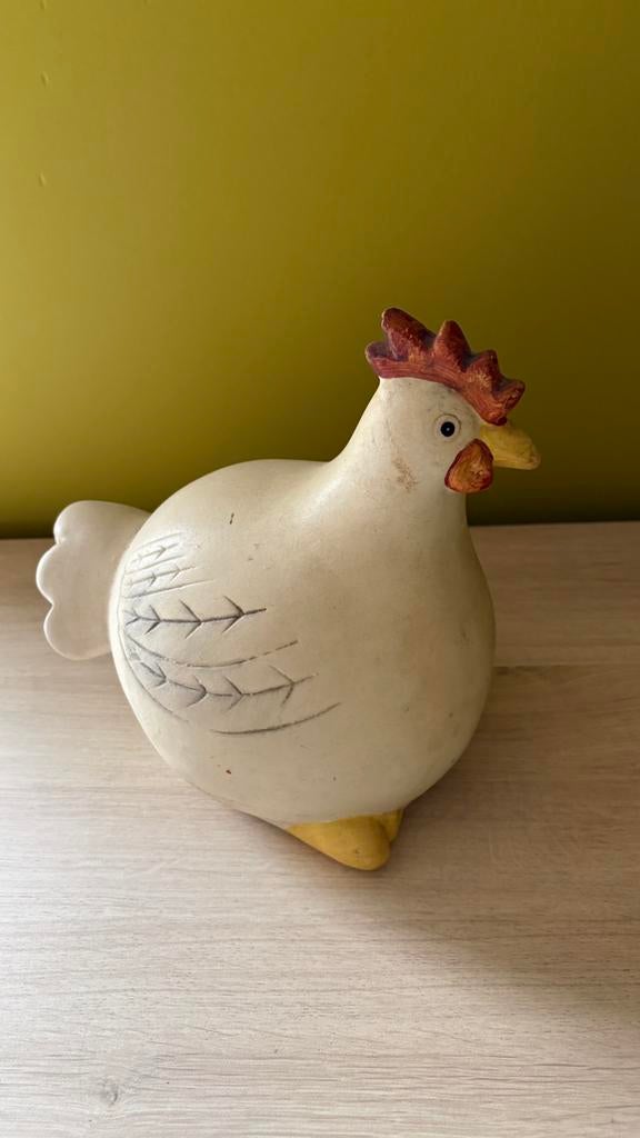 Grote decoratieve kip, Ophalen of Verzenden, Zo goed als nieuw