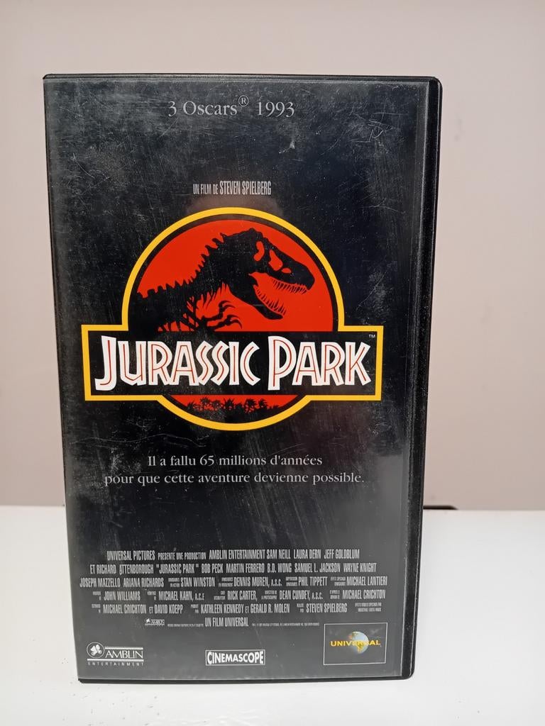 VHS Jurassic Park, CD & DVD, VHS | Film, Enlèvement ou Envoi, Comme neuf