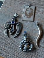 Lot de 4 pendentif en acier inoxydable, Enlèvement