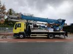 MAN 8163 met dakwerkerskraan Böcker id 47, Auto's, MAN, Bedrijf, Te koop, Handgeschakeld