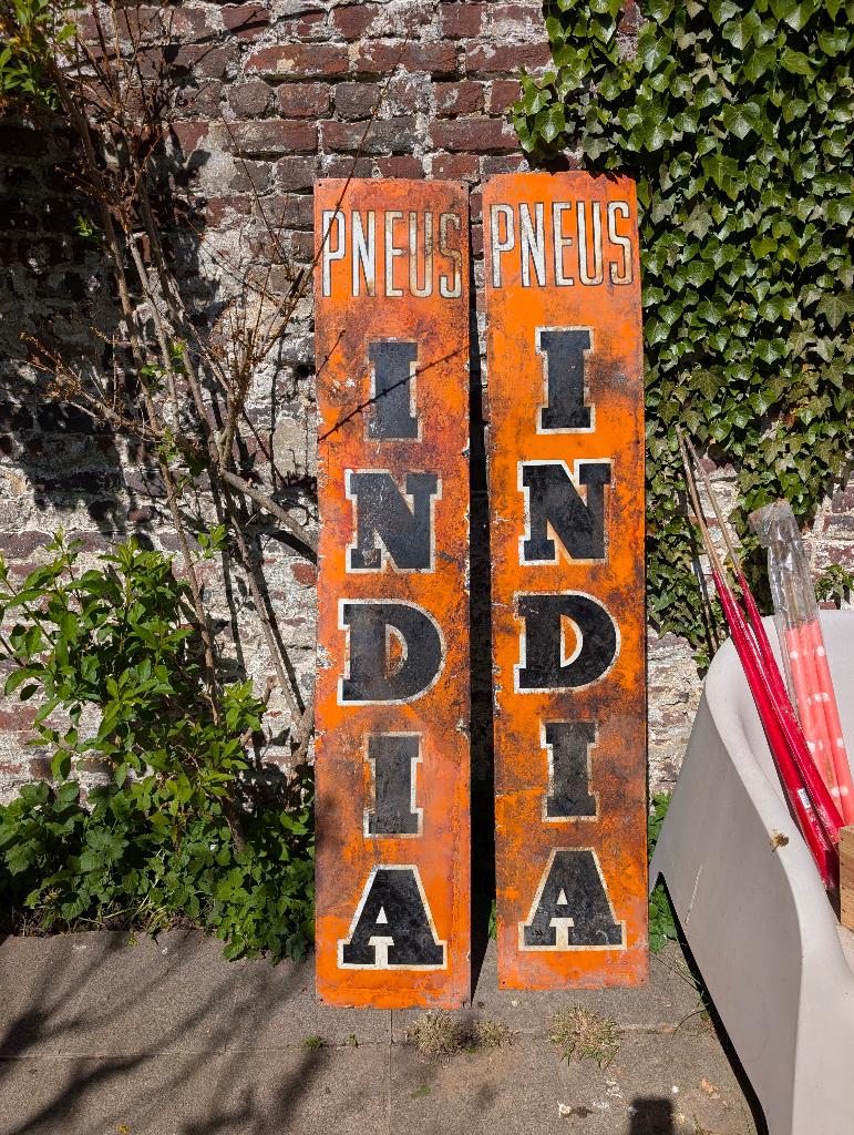 Plaques publicitaires métalliques émaillées, Antiquités & Art, Enlèvement