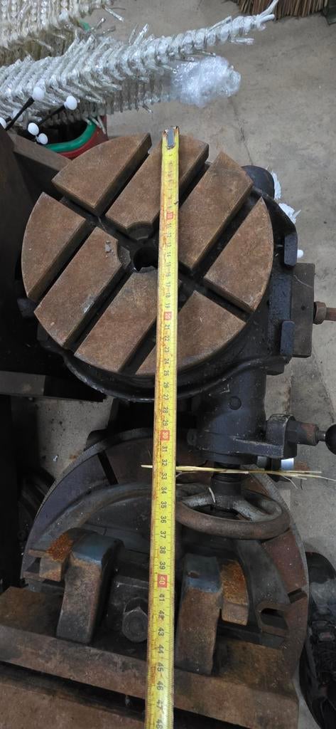 Plateau diviseur et etaux, Enlèvement