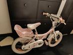 Velo enfant rose et blanc