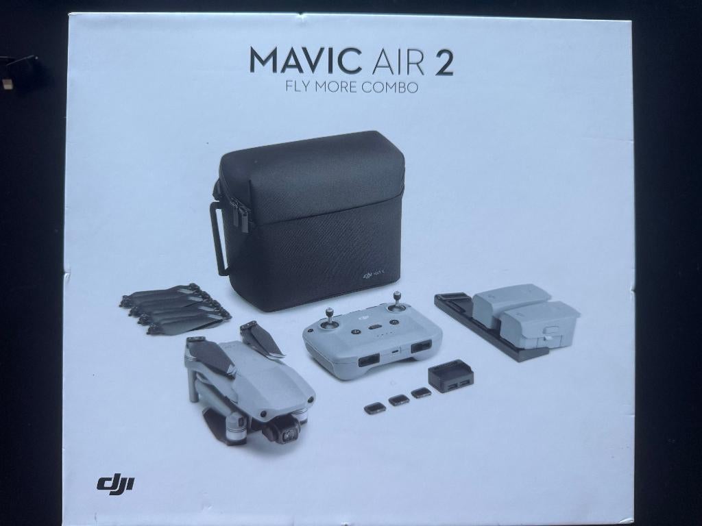 DJI Mavic AIr 2 Fly More Combo, TV, Hi-fi & Vidéo, Drones, Drone avec caméra, 250 à 900 g, 5 à 10 km, Comme neuf