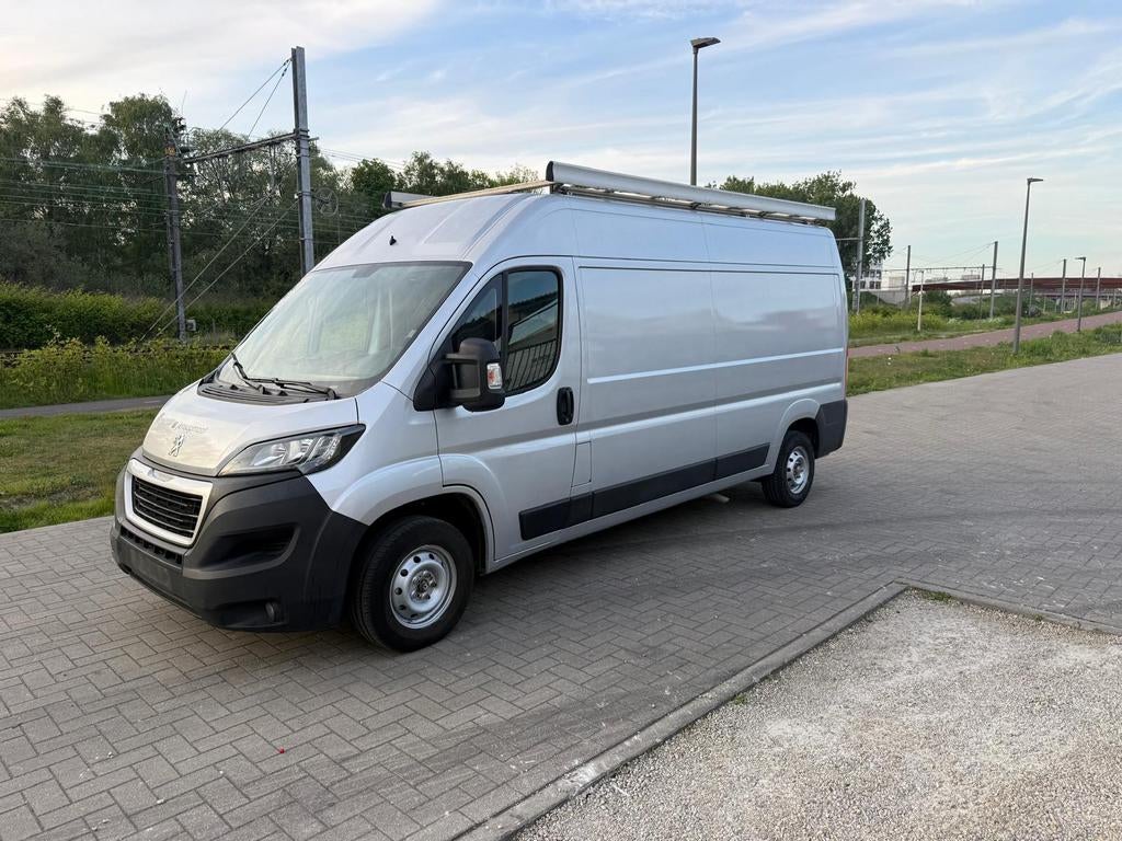 PEUGEOT BOXER 2.0 HDI L3 H2 2019 157 000 KM CONTRÔLE CLIMATI, Autos, Camionnettes & Utilitaires, Argent ou Gris, Achat, Euro 6