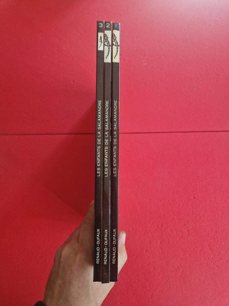 Lot de 3 bd les enfants de la salamandre 1 à 3, Enlèvement ou Envoi