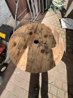 Bobijn, Tuin en Terras, Tuintafels, Ophalen, Gebruikt, Rond, Hout