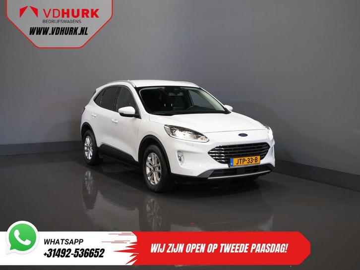Ford Kuga 2.5 PHEV 225 pk Titanium Garantie 5-27'/ Stoelverw, Auto's, Ford, Bedrijf, Kuga, ABS, Airbags, Alarm, Bluetooth, Boordcomputer