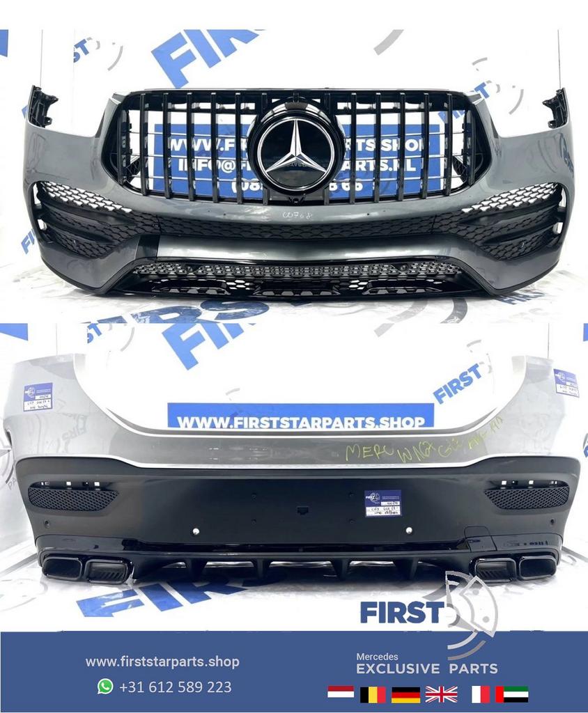 W167 AMG COUPÉ PAKKET BUMPER SET C167 GLE 53 63 AMG VOORBUMP, Gebruikt, -, Ophalen of Verzenden, Bumper