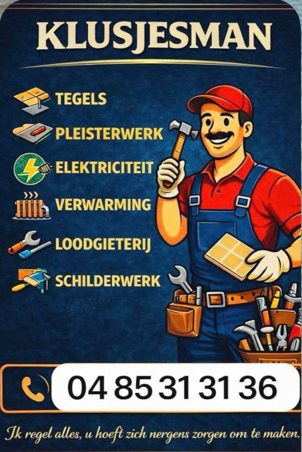 Klusjesman, Vacatures