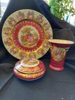 LOT OBJETS PORCELAINE FINE LIMOGES ET KARLS BADER, Enlèvement ou Envoi