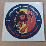 Sticker Red Devils Display Team 2024, Verzamelen, Ophalen of Verzenden, Luchtmacht, Embleem of Badge