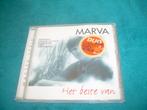CD - MARVA - LE MEILLEUR, Enlèvement ou Envoi, Comme neuf, Chanson réaliste ou Smartlap