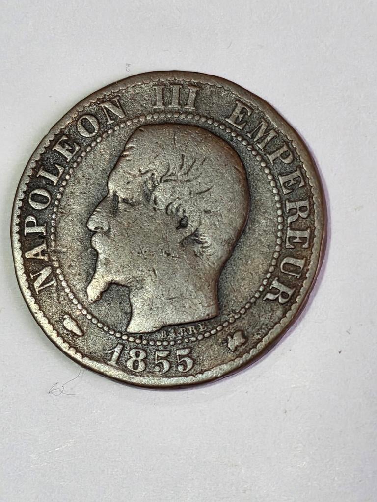 5 cent 1855k Frankrijk, Postzegels en Munten, Munten | Europa | Euromunten, Ophalen of Verzenden, Frankrijk, 5 cent
