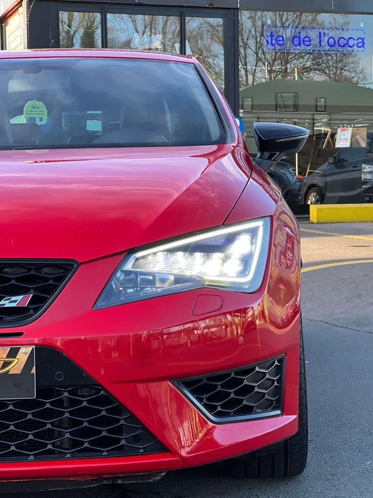 SEAT Leon 2.0TSI Cupra DSG🔥280ch🔥NAVI*XÉNON*LED*BT*, Autos, Seat, Rouge, Achat, Euro 6, Entreprise