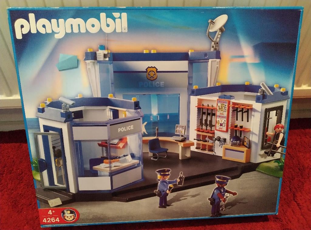 playmobil 4264 politie station, Enfants & Bébés, Jouets | Playmobil, Enlèvement, Comme neuf, Ensemble complet