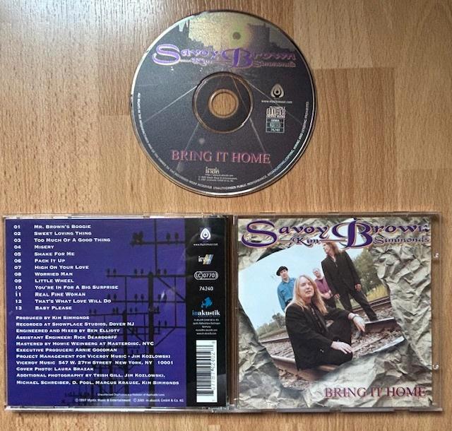 CD SAVOY BROWN - BRING IT HOME - BLUES, CD & DVD, CD | Jazz & Blues, Comme neuf, Blues, 1980 à nos jours, Enlèvement ou Envoi