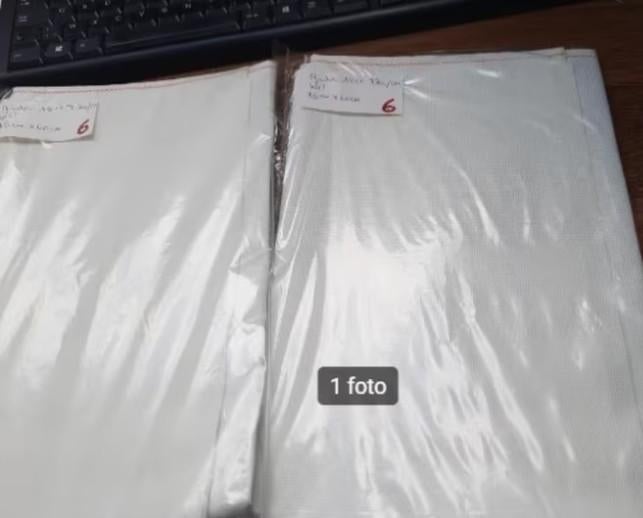 AIDA Borduurstof 18 counts - 7 k/cm - 75x50cm - Ecru, Ophalen of Verzenden, Nieuw, Handborduren, Onderdeel of Accessoires