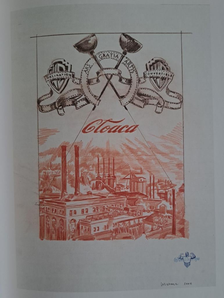 Wim Delvoye: Studies for Cloaca ( project) 1997-2006, Wim Delvoye, Ophalen of Verzenden, Zo goed als nieuw, Schilder- en Tekenkunst