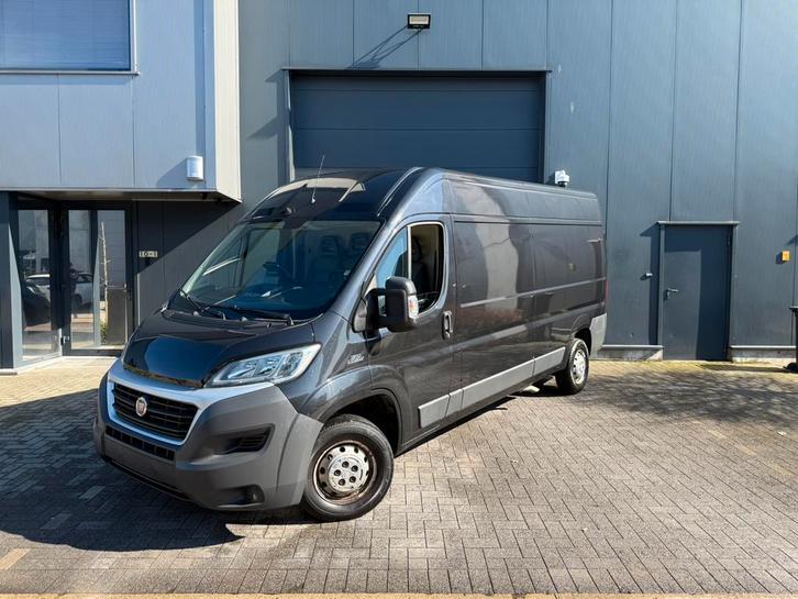 Fiat Ducato 2.3d 109kw Airco-Navigatie-Cruise-BTW-Trekhaak, Autos, Camionnettes & Utilitaires, Entreprise, Caméra de recul, Air conditionné