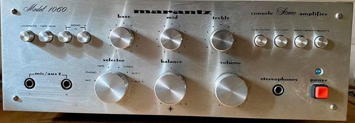 Marantz Modèle 1060, TV, Hi-fi & Vidéo, Amplificateurs & Ampli-syntoniseurs, Comme neuf, Marantz, Enlèvement ou Envoi