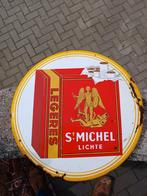Emaille St.Michel reclamebord, Verzamelen, Merken en Reclamevoorwerpen, Ophalen of Verzenden, Reclamebord