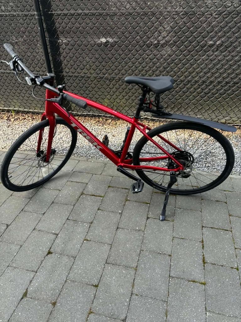 Trek Hybride Fiets ''Nieuw'' maat 56 met 9 versnellingen, Versnellingen, Nieuw, Schijfrem, 53 tot 57 cm