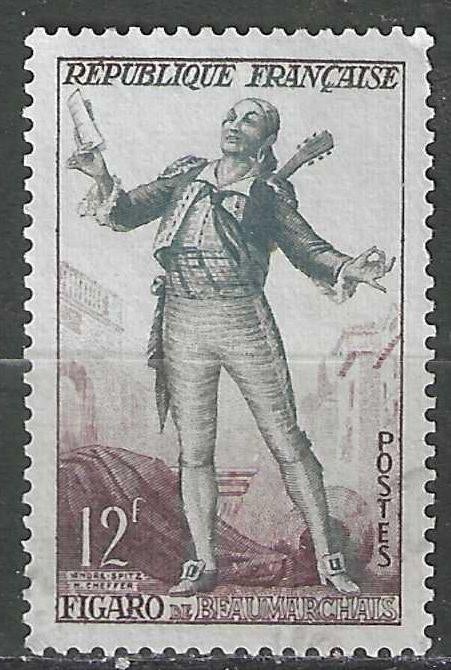 Frankrijk 1953 - Yvert 957 - Frans Theater - Figaro  (ZG), Postzegels en Munten, Postzegels | Europa | Frankrijk, Postfris, Verzenden
