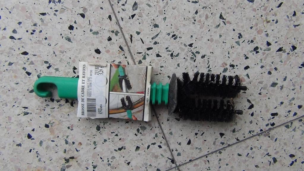 brosse de cadre et rayons de vélo, Vélos & Vélomoteurs, Neuf, Enlèvement ou Envoi, Autre, Plastique
