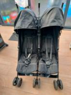 Duo buggy met regenhoes, Ophalen, Regenhoes