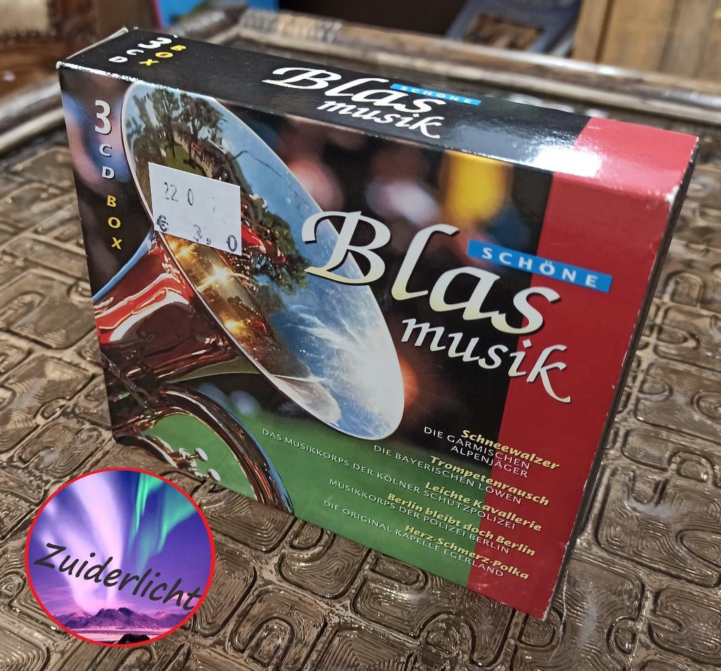 Blas muzik 3cd-box, Cd's en Dvd's, Cd's | Instrumentaal, Ophalen, Gebruikt, Boxset
