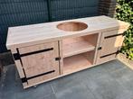 Uniek meubel voor kamado, BBQ van douglashout of steigerhout, Tuin en Terras, Ophalen, Nieuw