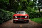 Alfa Romeo Giulia 1600 Sprint GTV Veloce, Autos, Rouge, Achat, Boîte manuelle, Noir