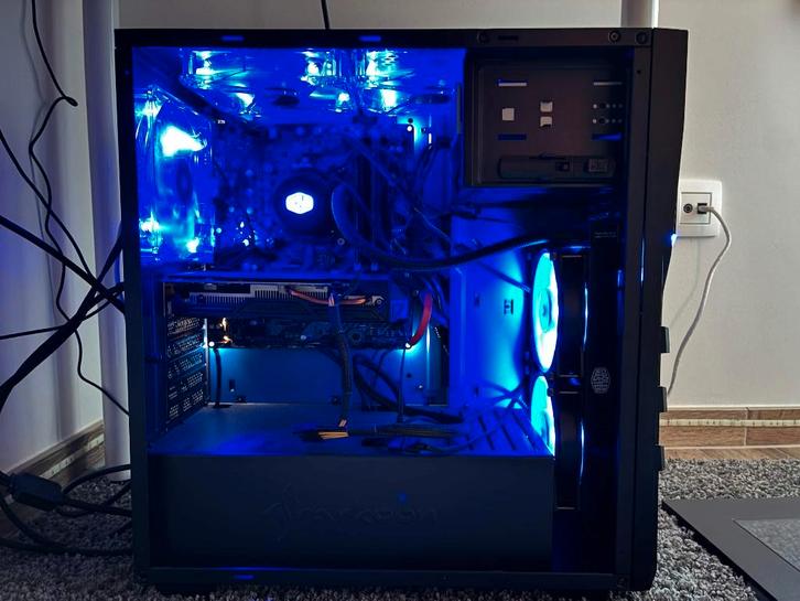 Game pc, Computers en Software, Desktop Pc's, Gebruikt, 3 tot 4 Ghz, HDD, SSD, 16 GB, Met videokaart, Gaming, Ophalen