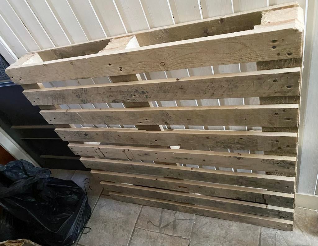 Pallet - 99,50x99,50 cm - Gratis, Ophalen, Zo goed als nieuw