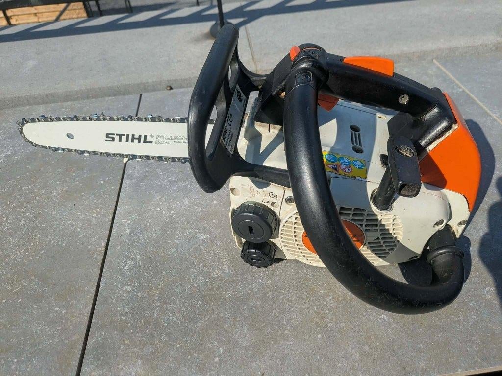 Kettingzaag Stihl 019T Tophandle, nieuwe ketting en zaagblad, Doe-het-zelf en Bouw, Ophalen, Stihl, Gebruikt, Kettingzaag