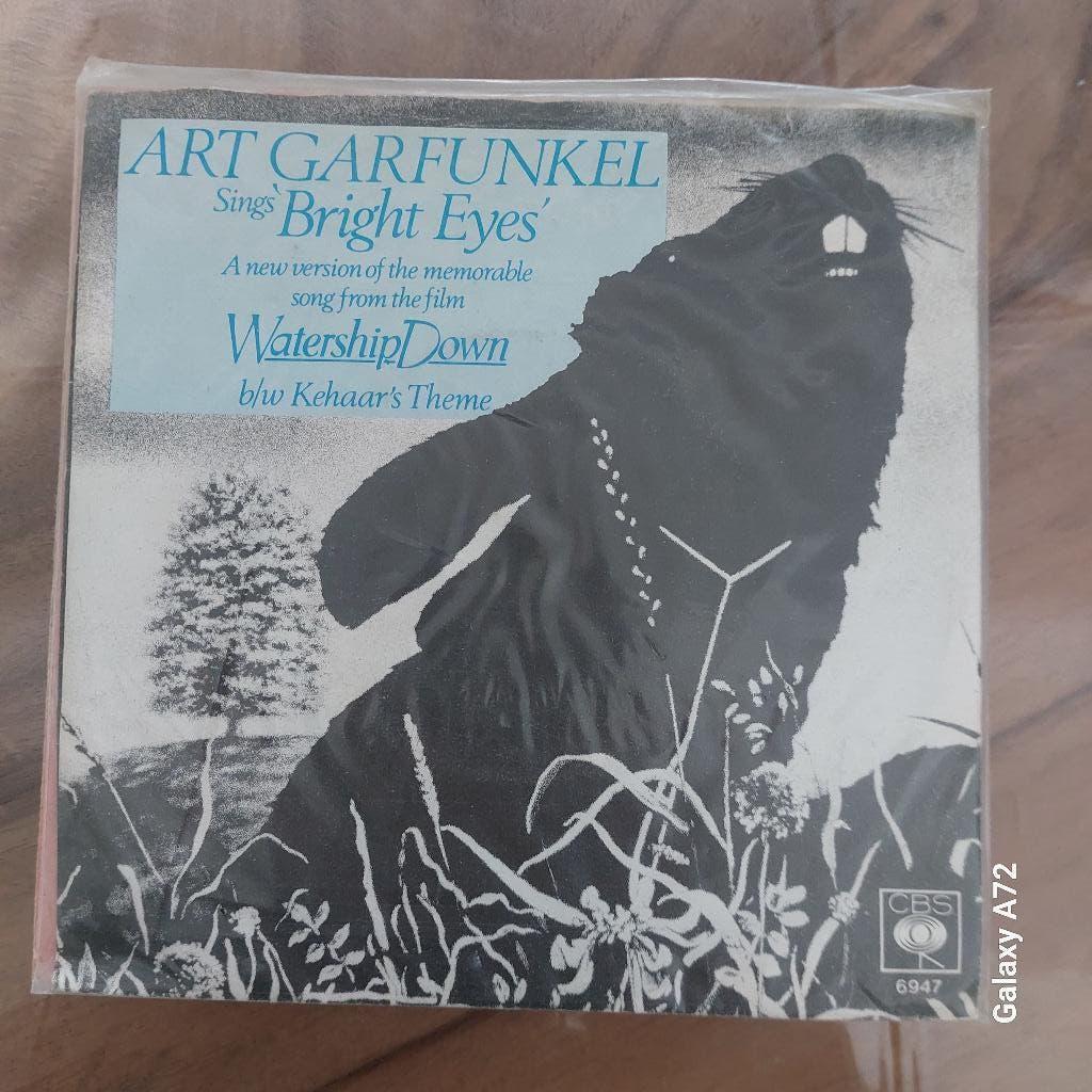 art garfunkel bright eyes, Cd's en Dvd's, Vinyl Singles, Gebruikt, 7 inch, Single, Ophalen of Verzenden