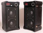 HH 200 PRO Enceintes avec 2x 12" + Tweeter HF la paire, Ophalen, Gebruikt, Front, Rear of Stereo speakers