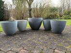 Bloempotten Ecopots Antwerp, Tuin en Terras, Ophalen, Kunststof, Gebruikt, Rond