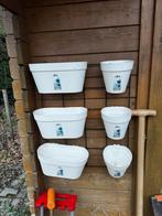 Rek met bloempotjes, Ophalen, Zo goed als nieuw