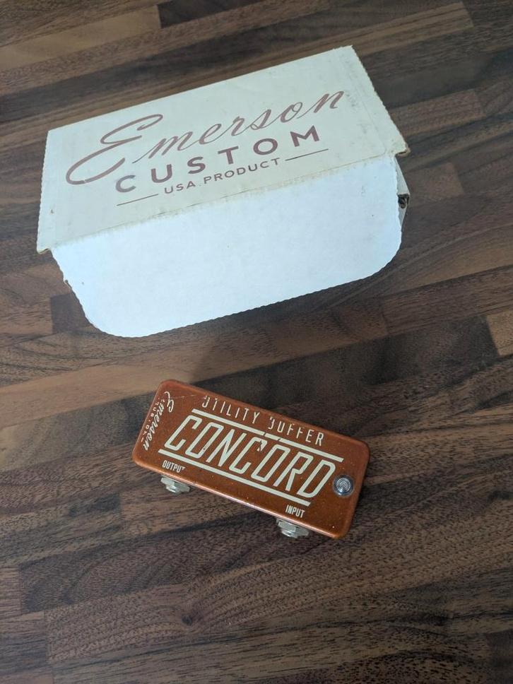 Emerson Custom Concord Buffer, Muziek en Instrumenten, Effecten, Gebruikt, Ophalen of Verzenden