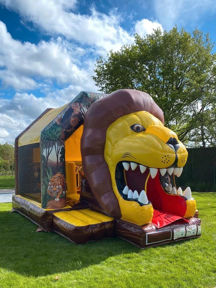 Springkasteel te huur, Hobby & Loisirs créatifs, Articles de fête | Location, Comme neuf, Enlèvement