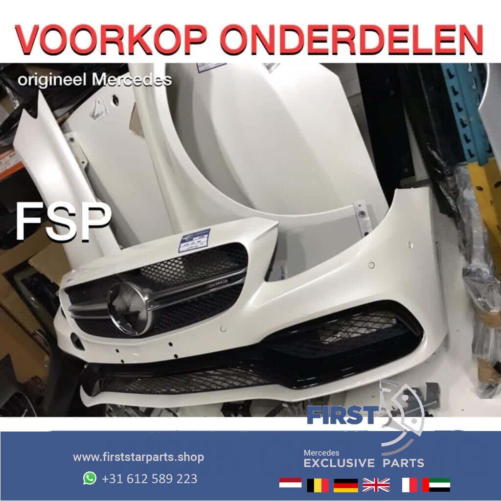 C205 C63 AMG Voorkop delen plaatwerk parelmoer wit Front Mer