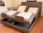 Bed met elektrische springbox, Ophalen, Gebruikt, Overige kleuren, Tweepersoons