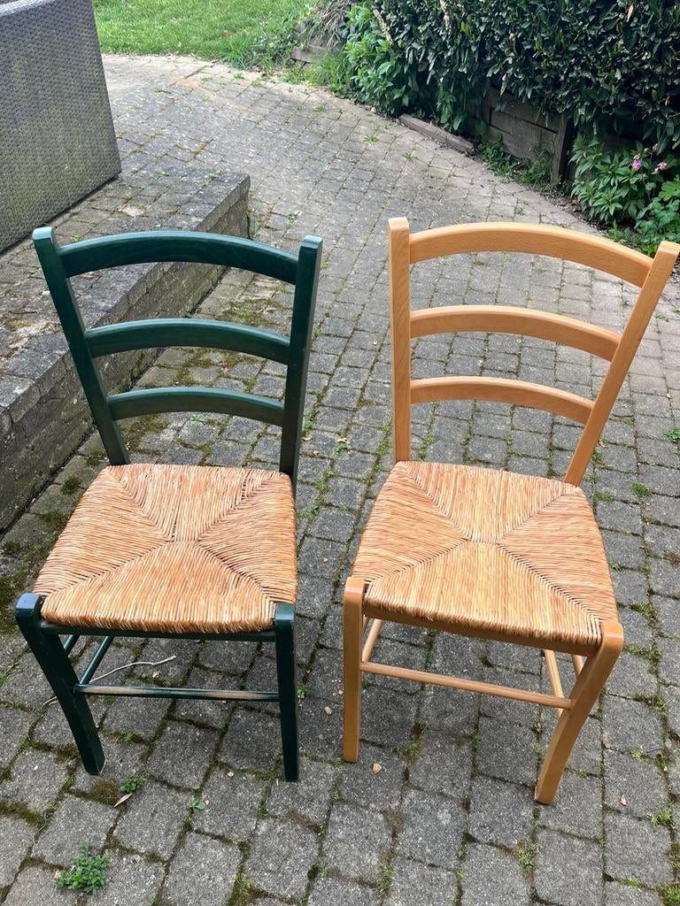 8 chaises en bois pour salle à manger, Enlèvement, Utilisé, Bois, Cinq, Six Chaises ou plus