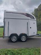 ATEC 2-paardstrailer, Enlèvement, Utilisé, Bois, Remorque 2 chevaux