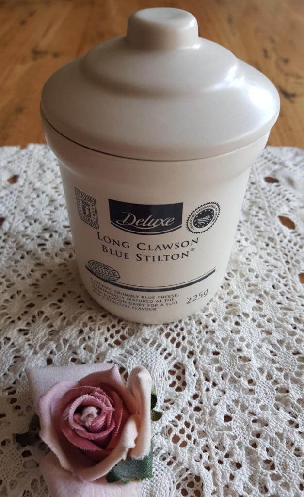 Engels Blue stilton potje, Antiek en Kunst, Ophalen of Verzenden